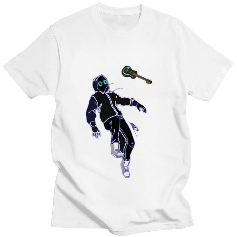 Boywithuke T-Shirt Short Sleeve Hip Hop Fashion Tee-Shirt Gr - Image 3