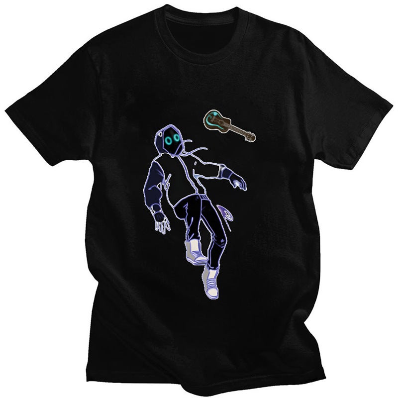 Boywithuke T-Shirt Short Sleeve Hip Hop Fashion Tee-Shirt Gr - Image 4