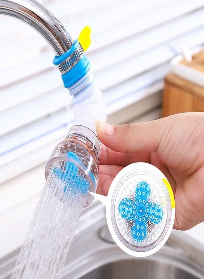 Homecure 360 Degree Water Saving Faucet | Tap filter, Tap extension for kitchen sink | Flexible Anti Splash Water Saving Movable | Sprinkle Head Nozzle for Kitchen, Bathroom | (1, Kitchen Faucet (PL)) - Image 2