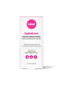 Indeed Labs Hydraluron Intense Moisture Lotion Daily Hydration Moisturizer With Hyaluronic Acid To Create A Multilayer Longlasting Moisture Barrier For Skin Hydration & Protection  - Image 5