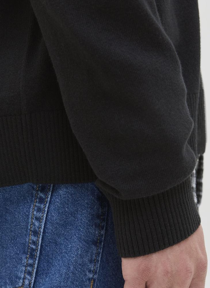 JJ Rebel Casual Knit polo full zip cardigans - Image 4