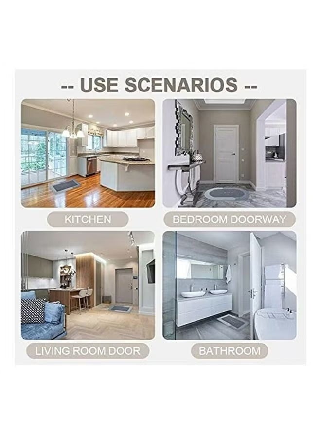 Super Absorbent Soft Slip Resistant Quick Drying Microfiber Floor Mat - Image 2