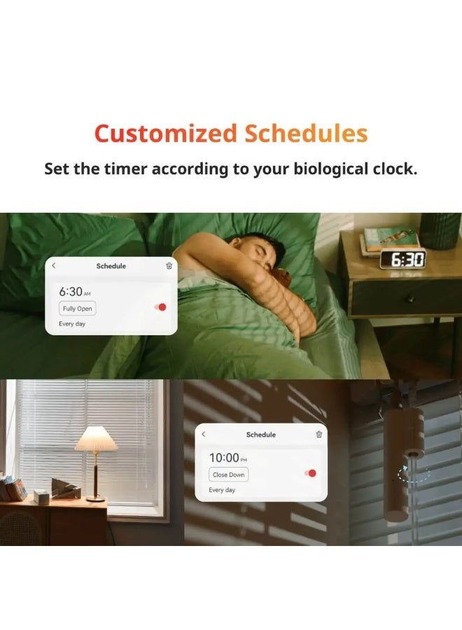 سويتش بوت ستائر الآلية ذات خاصية إمالة الستائر - Image 3