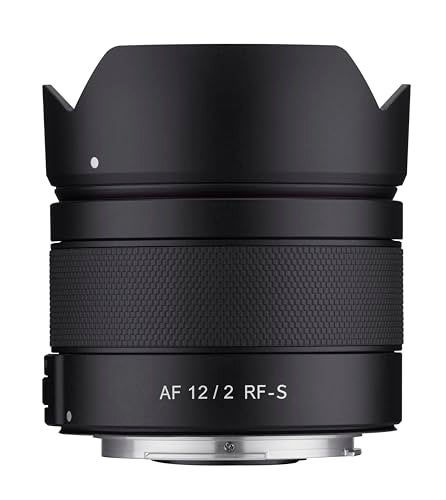 Samyang 12mm F20 AF Ultra Wide Angle Lens for Canon RFS Mount Compact APSC Prime Fast F2 Aperture Autofocus Weather Sealed Linear STM 62mm Filter Ideal for Travel and Night Photography - Image 3
