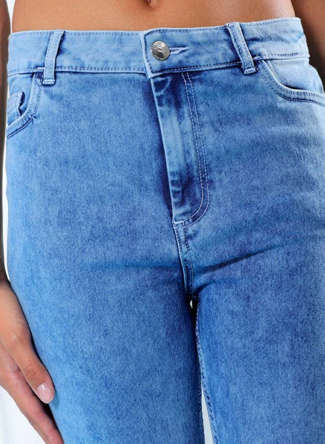 Freehand  Women Skinny Fit Solid High-Rise Jeans for Women | Best Price UAE