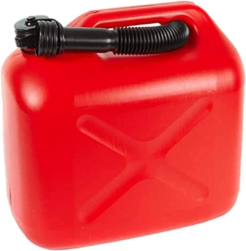 AQSON 5 Liters Red Petrol Can with Child Resistant Spout