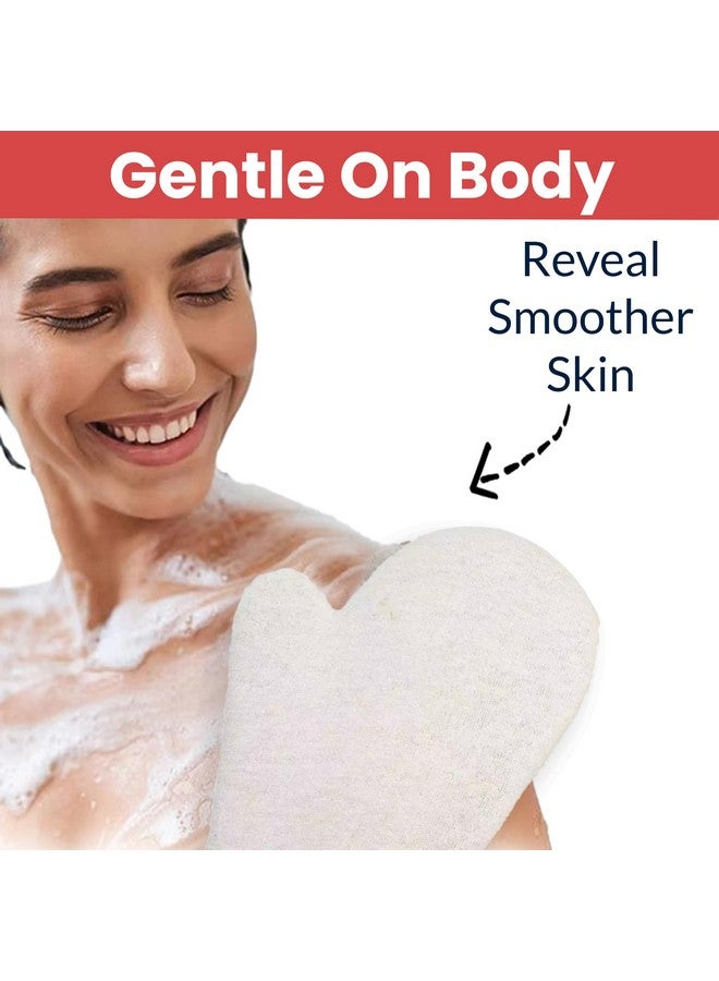 TEMPERIA (1 pcs) Exfoliating Gloves for Dead Skin - Body Scrubber for Bathing, Bath & Shower for Women & Men - Premium, Ergonomic Design Exfoliator Scrub (MN01) - Image 3