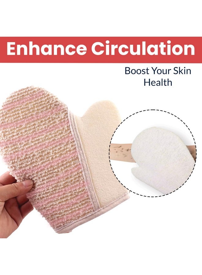 TEMPERIA (1 pcs) Exfoliating Gloves for Dead Skin - Body Scrubber for Bathing, Bath & Shower for Women & Men - Premium, Ergonomic Design Exfoliator Scrub (MN01) - Image 5