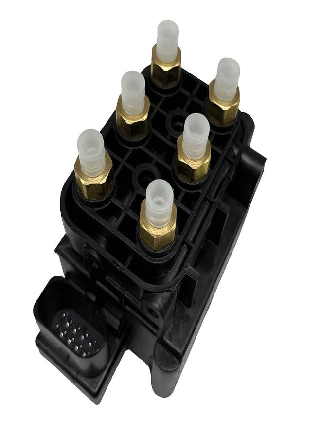 HOAVEED Air Suspension Valve Block Compatible with Jeep Grand Cherokee (2011-2021), Audi Q7 (2007-2015), Porsche Cayenne Panamera, Tesla Model S, Volvo XC60 XC90, Ram 1500 - Replaces 7L0698014, 68087233AA - Image 1
