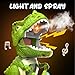 EagleStone Moving Dinosaur Shooting Toys for Kids 57 Electronic TRex Shoot Target Game with Mist Spray LED Score Roar Light 3Pair Dino Target Birthday Gifts for 5 6 7 8 9 Year Old Boys Girls - Image 4