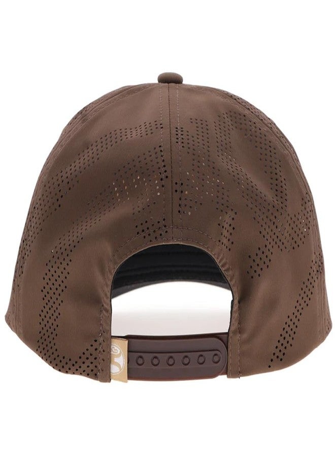 HOOEY OG Adjustable Snapback Hat - Trucker Hat for Men & Women with Mesh Back, 5 Panel Baseball Cap w/Rope Detail, Western OG Logo Ball Cap, Breathable Snap Back, One Size Fits All, Brown - Image 3