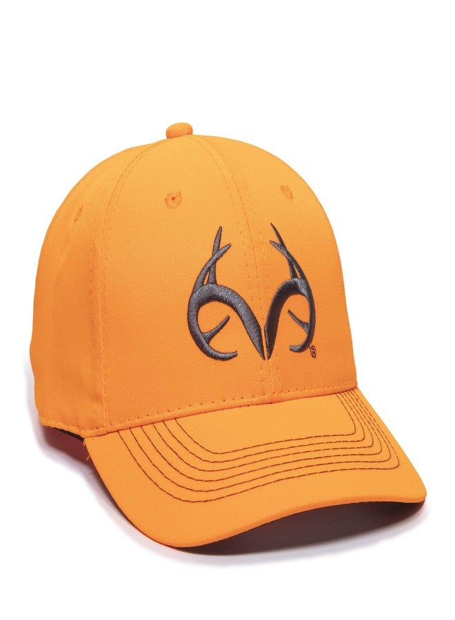 Realtree Outdoor Cap Standard TRT80A Blaze, One Size Fits - Image 1
