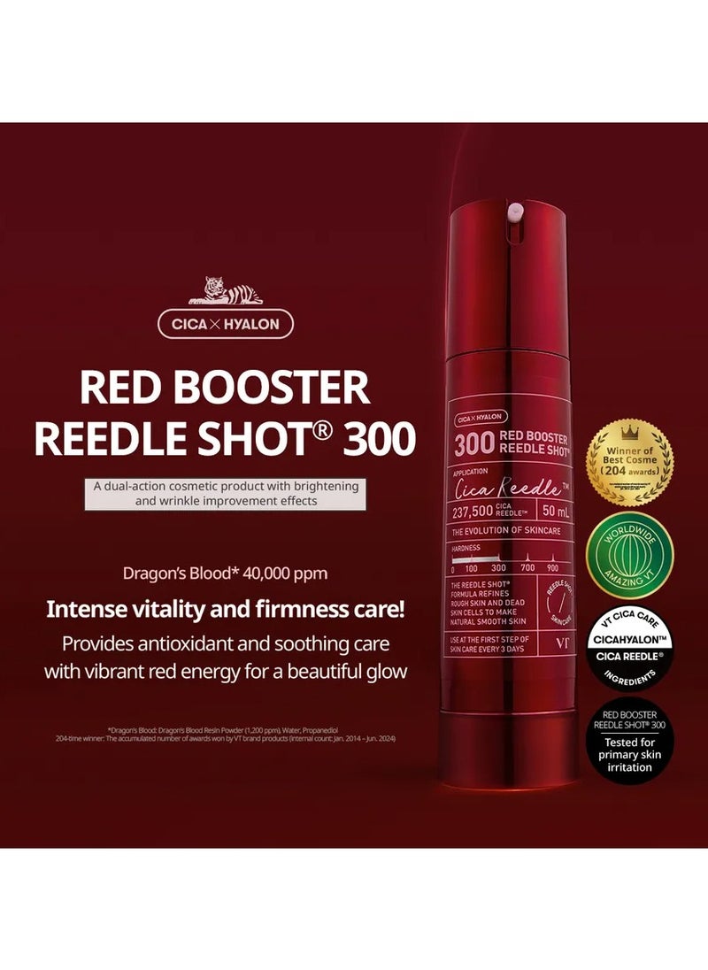 VT COSMETICS Red Booster Reedle Shot 300 50ml  - Image 2
