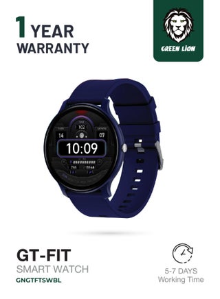 GT-FIT Smart Watch / Always on Display / BT Calling / Music Control / Rotation Button / Heart Rate / Sleep Monitor / Multiple Sport Model / Activity Tracking / Notifications - Blue - pzsku/ZE8F5016DEF897C02E573Z/45/1760512326/a006c351-ef8d-448e-bd06-1b354d0ba47d