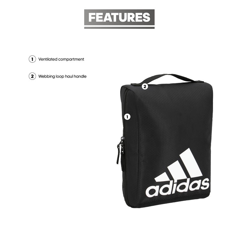 adidas Stadium 2 Team Glove Bag, Black, One Size - Image 2