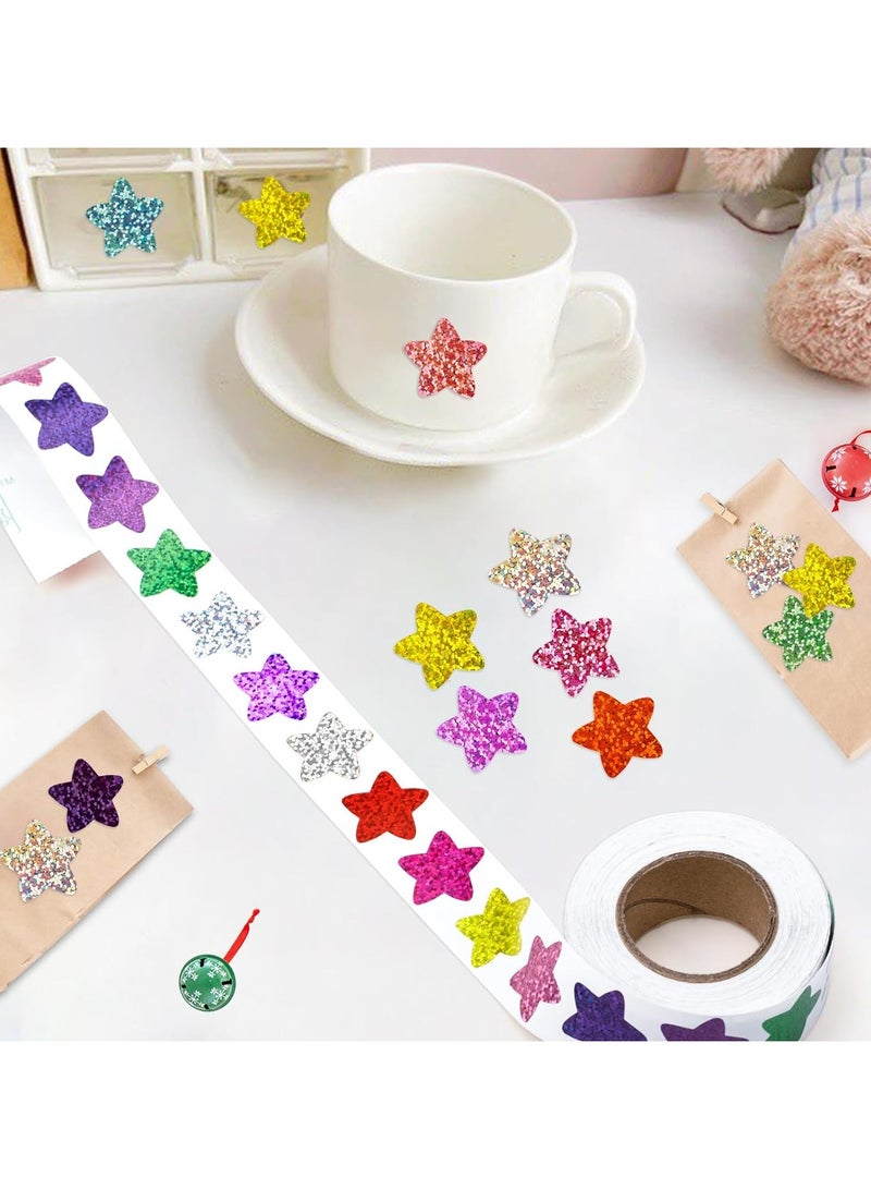 Foil Shiny Stickers for Kids Reward 1 inch Self Adhesive 500 Pcs Colorful Incentive Stickers for Student Behavior Chart,Crafts,School Classroom Teacher Supplies ﻿ - Image 5
