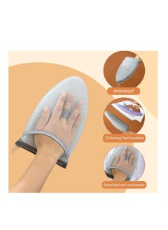 OASIS-TH Steamer Gloves, Garment Steamer Ironing Glove, Waterproof Anti Steam Mitt with Finger Loop, Complete Care Protective Garment Steaming Mitt, Heat Resistant Gloves for Clothes Steamers  - Image 2