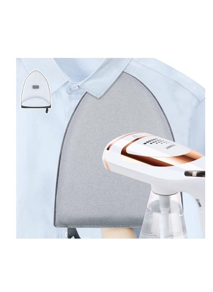 OASIS-TH Steamer Gloves, Garment Steamer Ironing Glove, Waterproof Anti Steam Mitt with Finger Loop, Complete Care Protective Garment Steaming Mitt, Heat Resistant Gloves for Clothes Steamers  - Image 3
