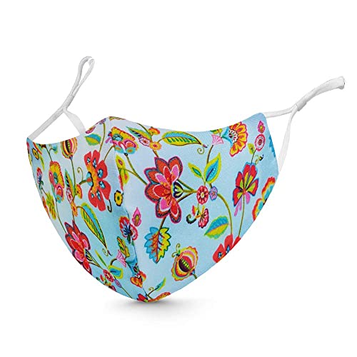 zebaya Digital Printed Fashion Mask for Ladies (pack of 4 pcs). Washable Skin Friendly Fabric. 3 layers of Protection - Image 4
