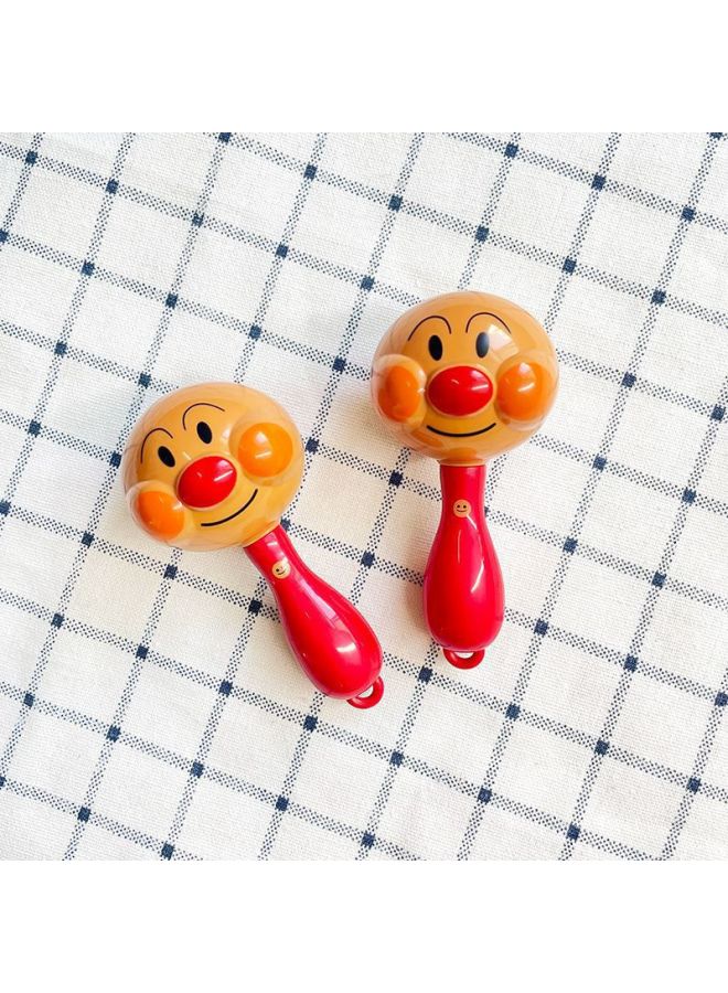 Bread Superman Baby Hand Rattle Sand Hammer Rattle-Month Grasping Toy For Toddlers-Colour:❥❣2 Sand Hammers❣❥ - Image 1