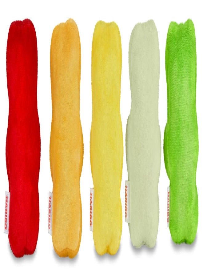 iscream مجموعة وسائد آيسكريم هاريبو جولدبيرز جومي بيرز 17" × 11.5" مع وسائد حلوى صغيرة - Image 4