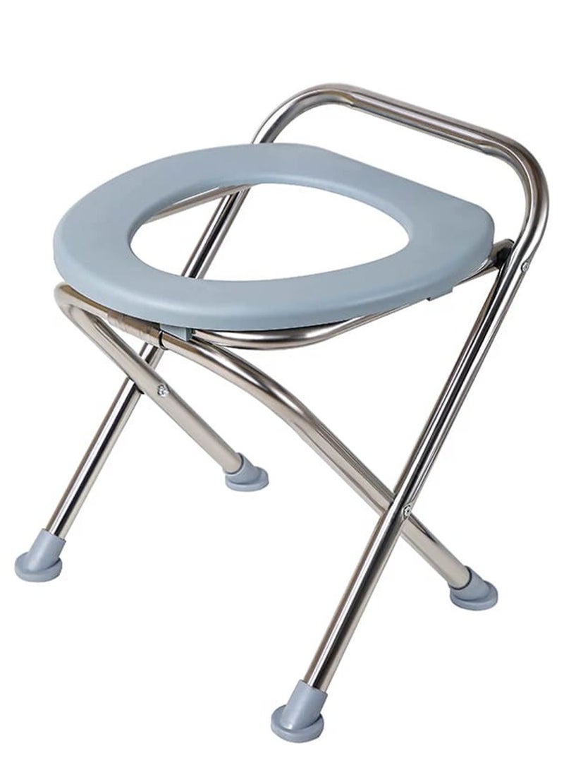 MARS Q Gray foldable camping toilet seat - Image 1