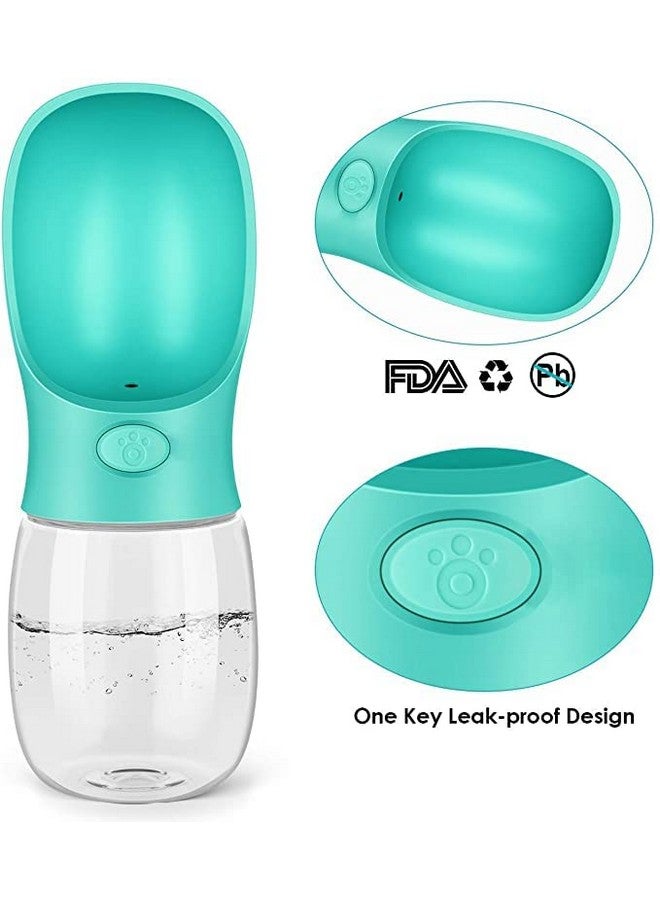 زجاجة مياه للكلاب - موزع مياه محمول مقاوم للتسرب ومغذي للحيوانات الأليفة للمشي في الهواء الطلق والتنزه والسفر (12 أونصة / 350 مل) - قد يختلف اللون - Image 4