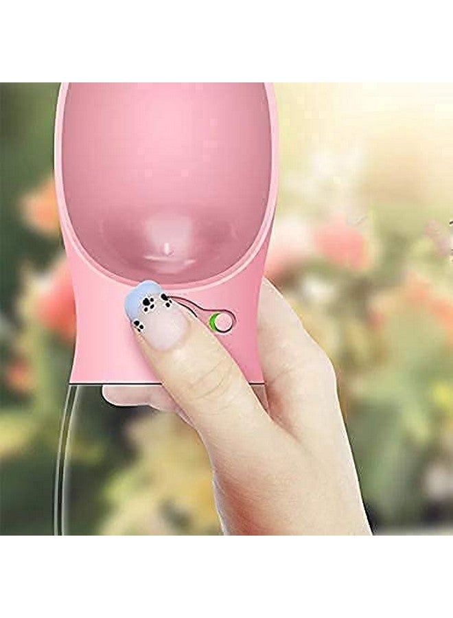 زجاجة مياه للكلاب - موزع مياه محمول مقاوم للتسرب ومغذي للحيوانات الأليفة للمشي في الهواء الطلق والتنزه والسفر (12 أونصة / 350 مل) - قد يختلف اللون - Image 5