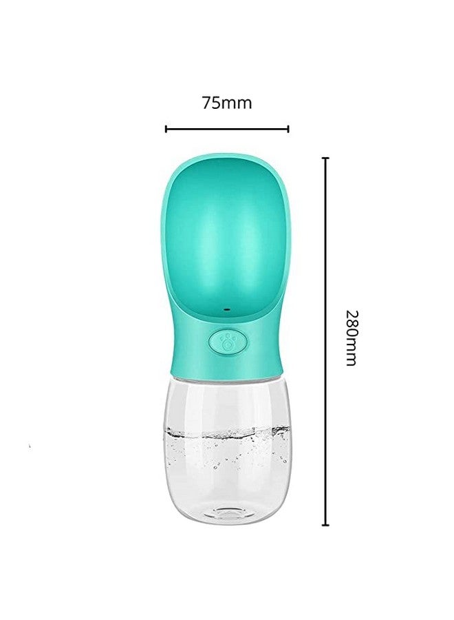 زجاجة مياه للكلاب - موزع مياه محمول مقاوم للتسرب ومغذي للحيوانات الأليفة للمشي في الهواء الطلق والتنزه والسفر (12 أونصة / 350 مل) - قد يختلف اللون - Image 3