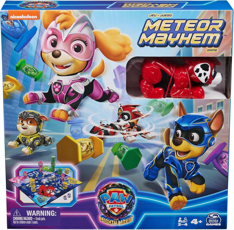 Spin Master Games PAW Patrol: The Mighty Movie Meteor Mayhem Game - Image 1