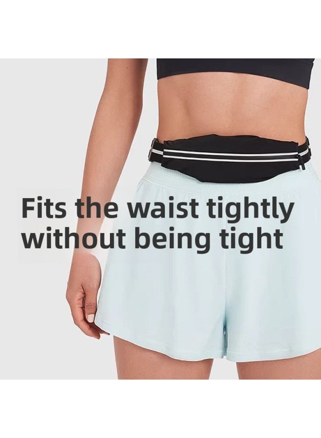 Marathon Equipment Running Bag Lightweight Waterproof Sports Waist Bag Outdoor Fitness Riding Belt Mobile Phone Storage Waist Bag-Color:Moonlight Gray-lightweight Edition - Image 4