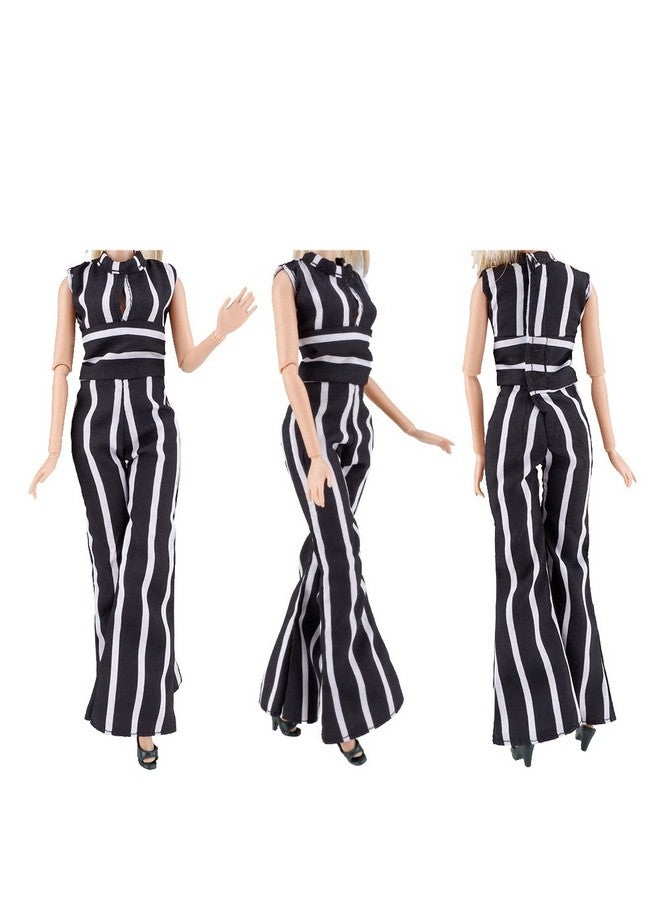 E-TING Handmade Doll Clothes Short Skirt Jumpsuits Office Style Wears Dress For 11.5 Inches Girl Dolls (3 Sets)  - Image 4