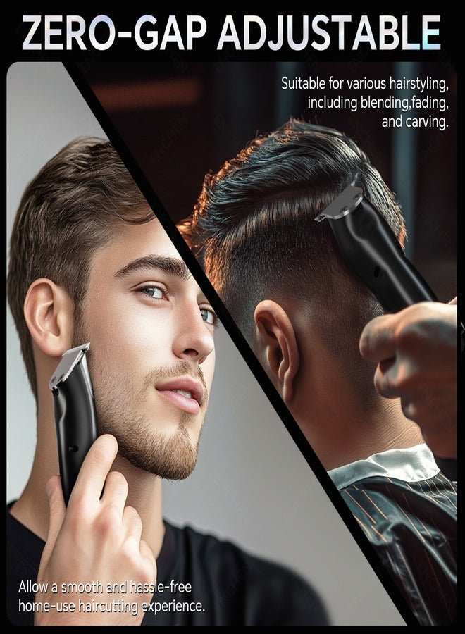 ENCHEN Hummingbird Professional Hair Clipper – High Power 10W, Stainless Steel T-Blade, 210-Min Runtime, Type-C Charging, Ultra-Low Noise, Intelligent Anti-Clip System, Plug & Trim – Black - Image 4