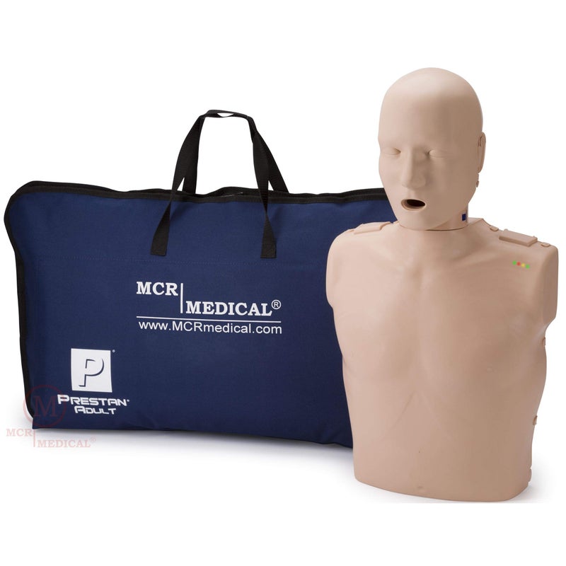 PRESTAN PP-AM-100M-MS Professional Adult CPR Training Manikin with Feedback, Medium Skin, MCR Medical - Image 5