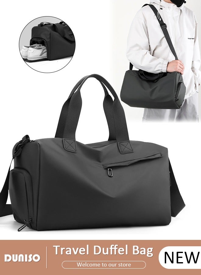 DUNISO Travel Duffel Bag Luggage Collection Business Travel Suitcase Weekender Overnight Bag Large Carry On Airport Bag for Travel Business Trips Sports Duffel Bag Gym Sports Luggage Bags - Image 1