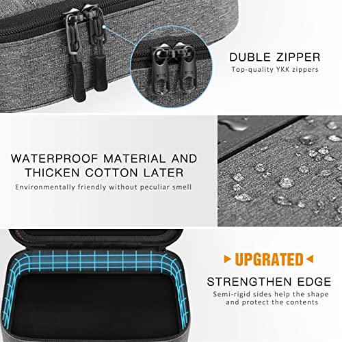 FINPAC Electronic Organizer Bag, Portable Accessories Storage for Cable/Cord/Charger/USB/SD Card, Portfolio Tablet Sleeve Carrying Case for iPad Air 13", 11th/10th, Pro 13"/12.9"/11"/10.2" - Image 4