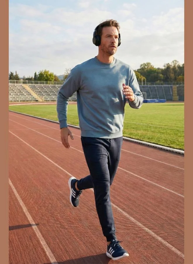 Buratti  Buratti Regular Fit Crew Neck Cotton Fleece Lined Soft Brushed Sweatshirt Men's SWEAT 5905255 for Men | Best Price UAE