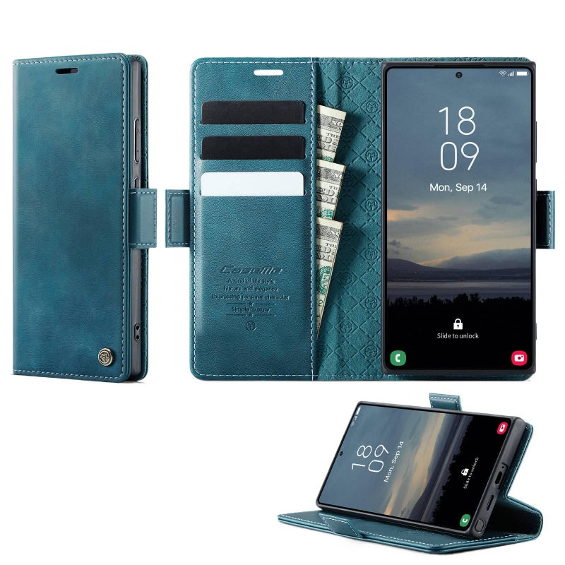 Samsung Galaxy S23 Protective with Card Holder and Kickstand in Black for Tabletop Use - Image 5