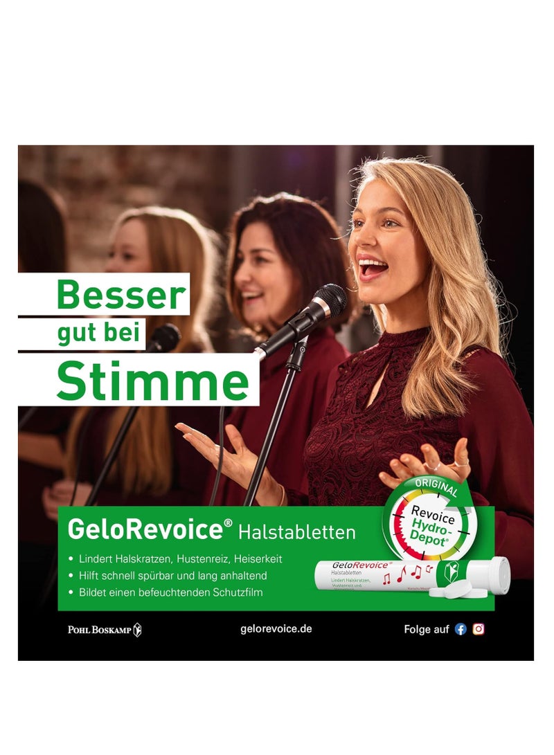 GeloRevoice جلوريفويس حبوب استحلاب للحلق 20 حبة - Image 4