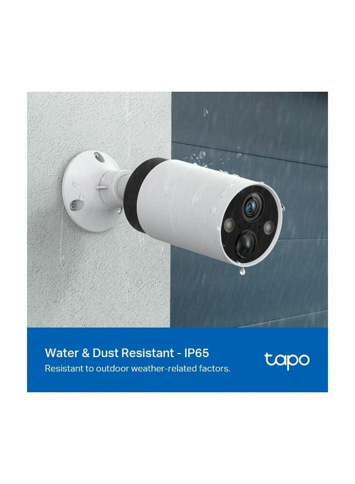 تي بي لينك TP-Link (Tapo C420S1) Outdoor Wireless Security Camera, 2K QHD, Color Night Vision, Starlight Sensor, Motion/Person/Vehicle Detection, 180 Day Battery, Works w/Alexa & Google Home, 1-Camera - Image 3