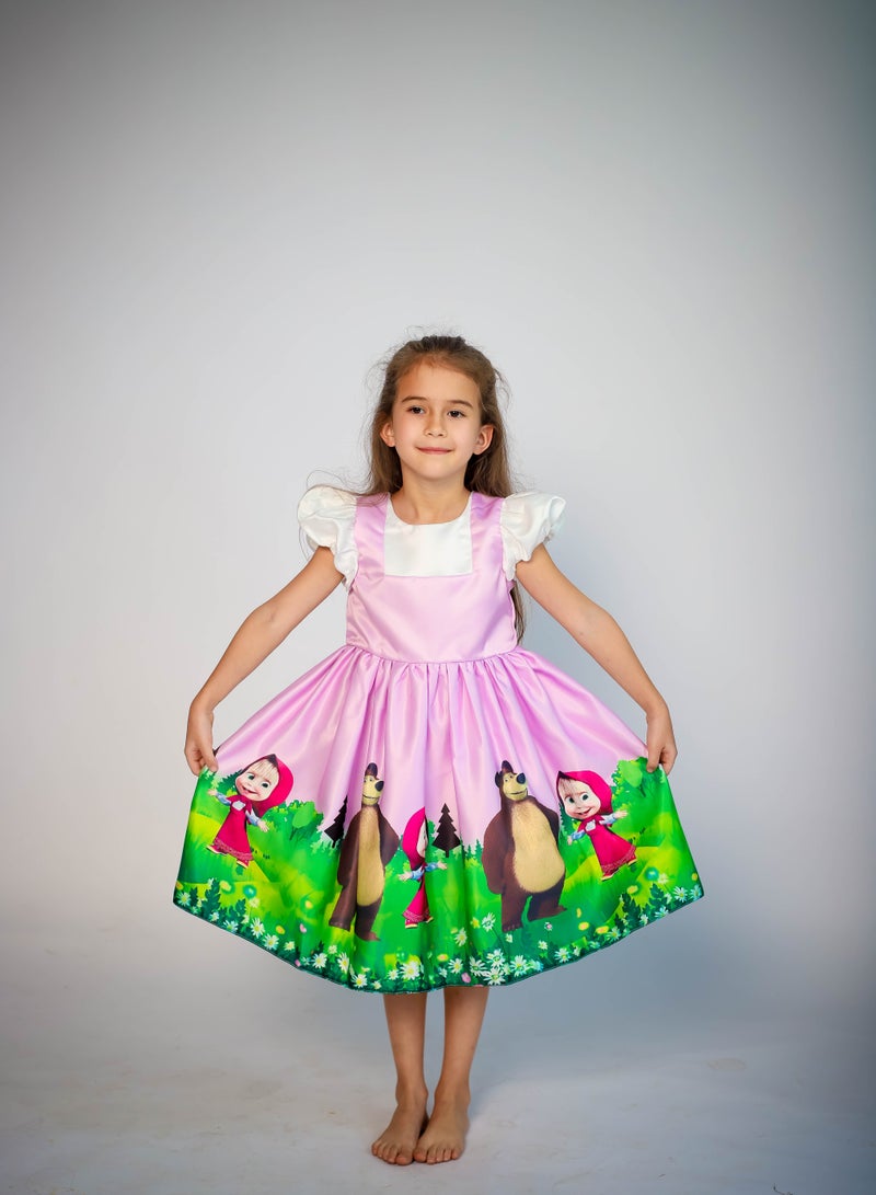 D'Daniela Party Dress  Pink - Image 1