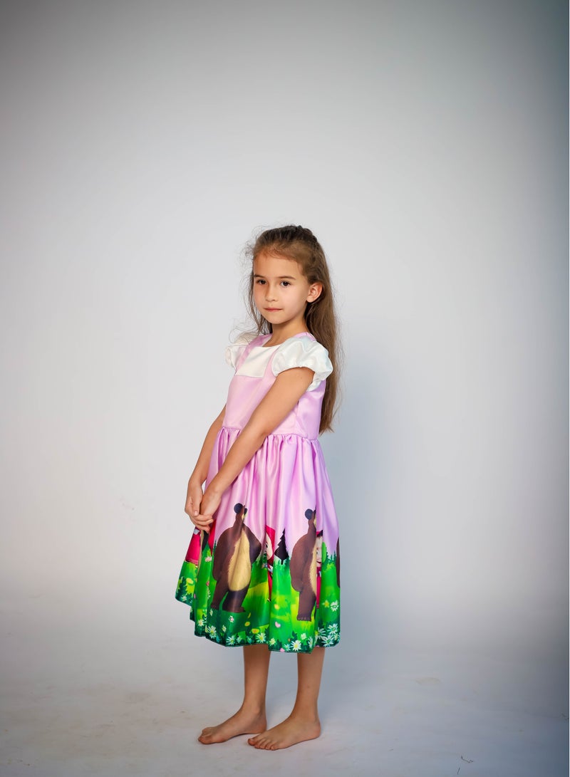 D'Daniela Party Dress  Pink - Image 3