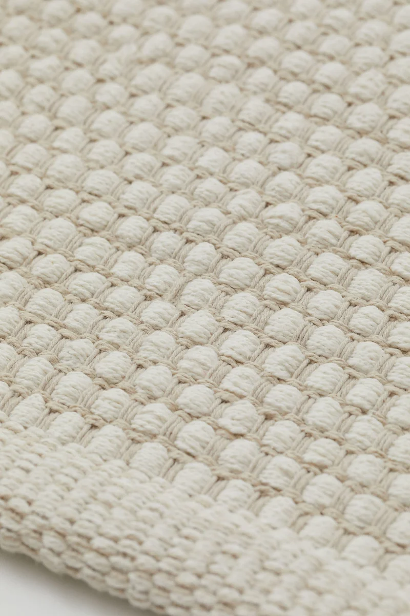 H&M Textured Cotton Rug