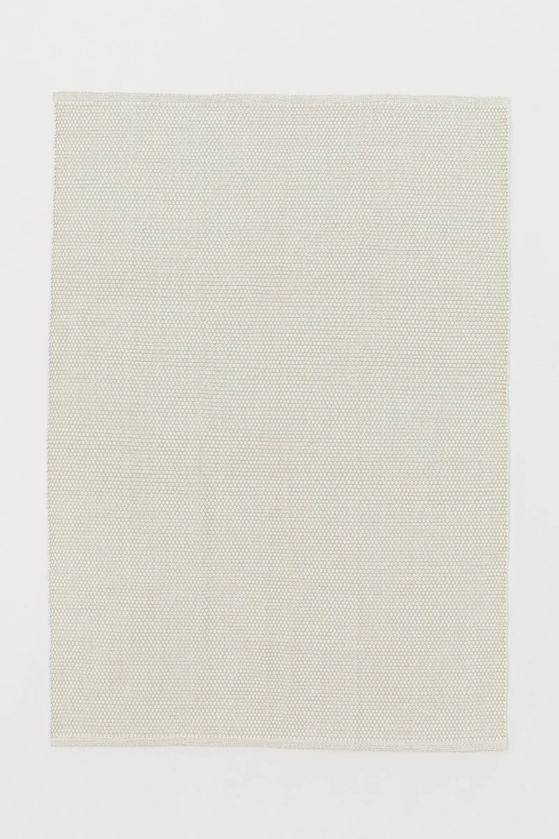 H&M Textured Cotton Rug