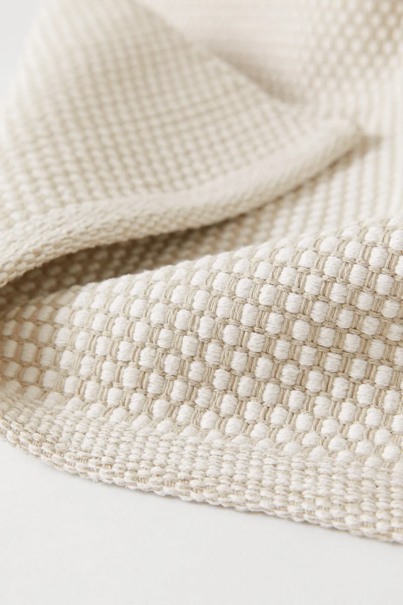 H&M Textured Cotton Rug