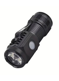 TORCH 1pc Mini LED Flashlight, Ultra-Bright Long-Range, USB Rechargeable Type-C, Portable Handheld Torch, Outdoor Multifunction, Strong Magnetic Clip Lamp, Pocket Light  - Image 1