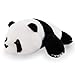 Furvana Plush Panda Stuffed Animal Black and White Weighted Plush Pillow 12 Soft Cuddly Toy for Kids and Girls Birthday Christmas - Image 2