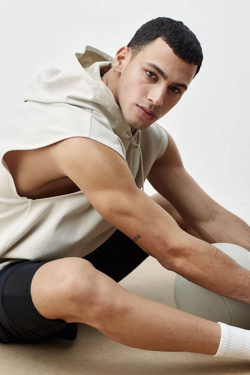H&M Drymove™ Sleeveless Sports Hoodie