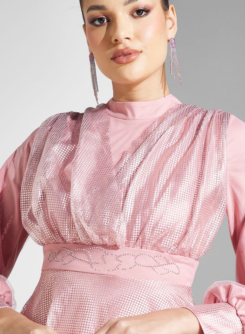 خزانة فستان بنمط مزموم - Image 3