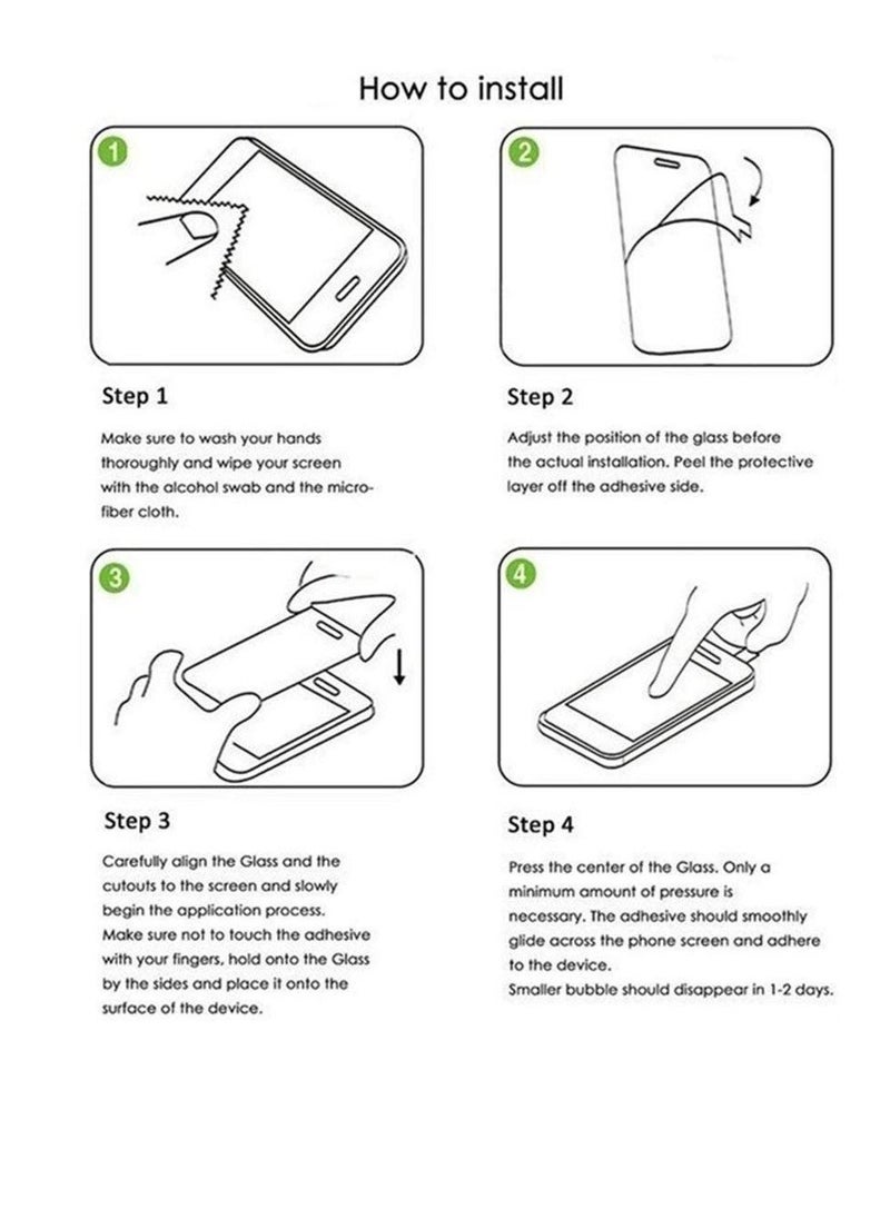 Raxoom Glass for Sam Galaxy A73 5G / M52 5G / A71 / M51 / S10 Lite/Note 10 Lite Screen Protector Glass Full Glue Edge-to-Edge Protector Easy Installation - Image 4